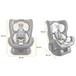 Lionelo - Scaun auto copii 0-18 Kg Liam, Carbon Grey fotografia produsului View 2 S