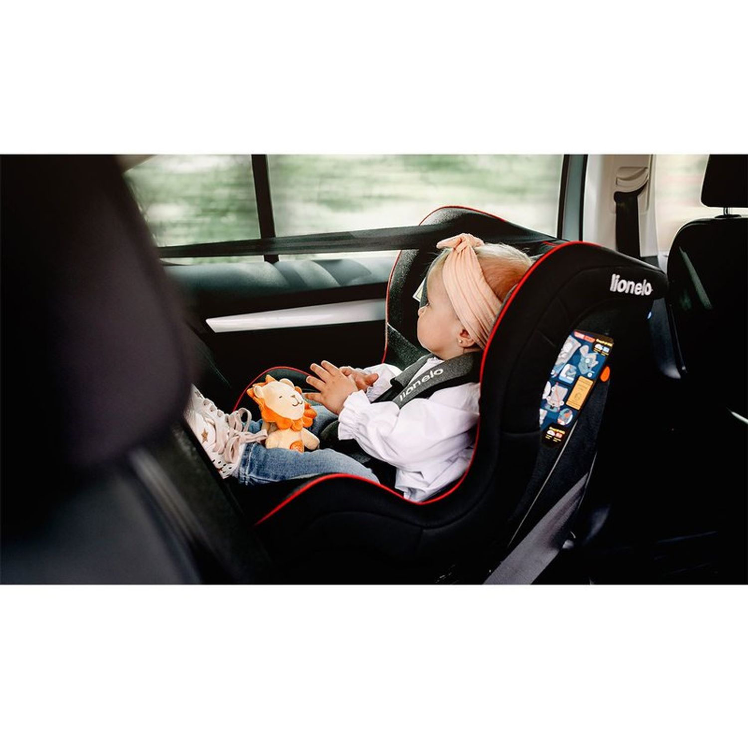Lionelo - Scaun auto copii 0-18 Kg Liam, Carbon Grey fotografia produsului View 15 L
