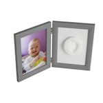 Baby HandPrint - Memory Frame Silver fotografia produsului View 2 S