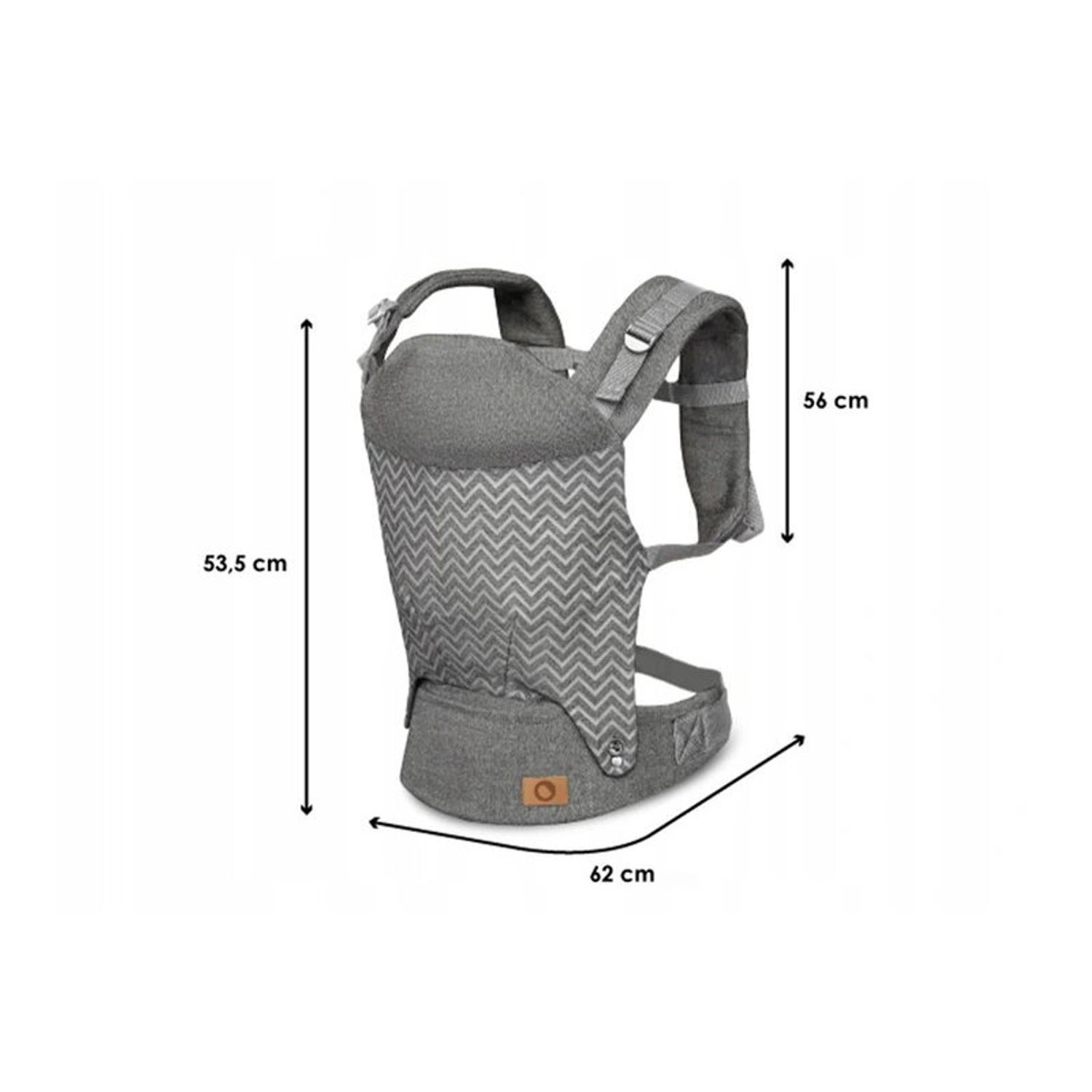 Lionelo - Marsupiu 2 in 1 Margareet, Wave fotografia produsului View 2 L