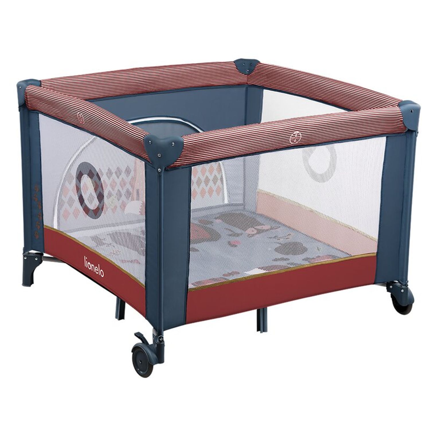 Lionelo - Tarc de joaca Sofie, 100 x 100 cm, Blue Cobalt fotografia produsului View 5 L