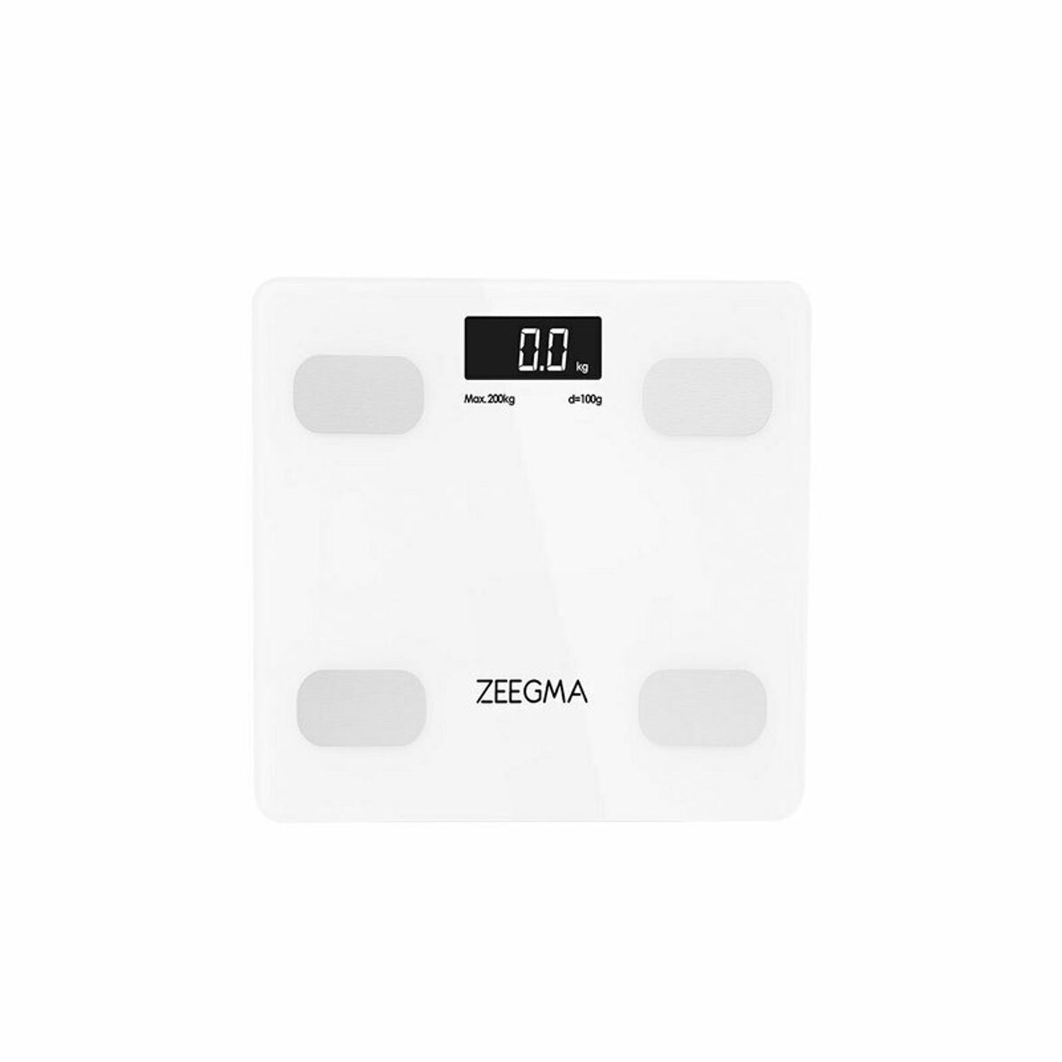 Zeegma - Cantar inteligent cu Bluetooth, Gewit, Alb fotografia produsului