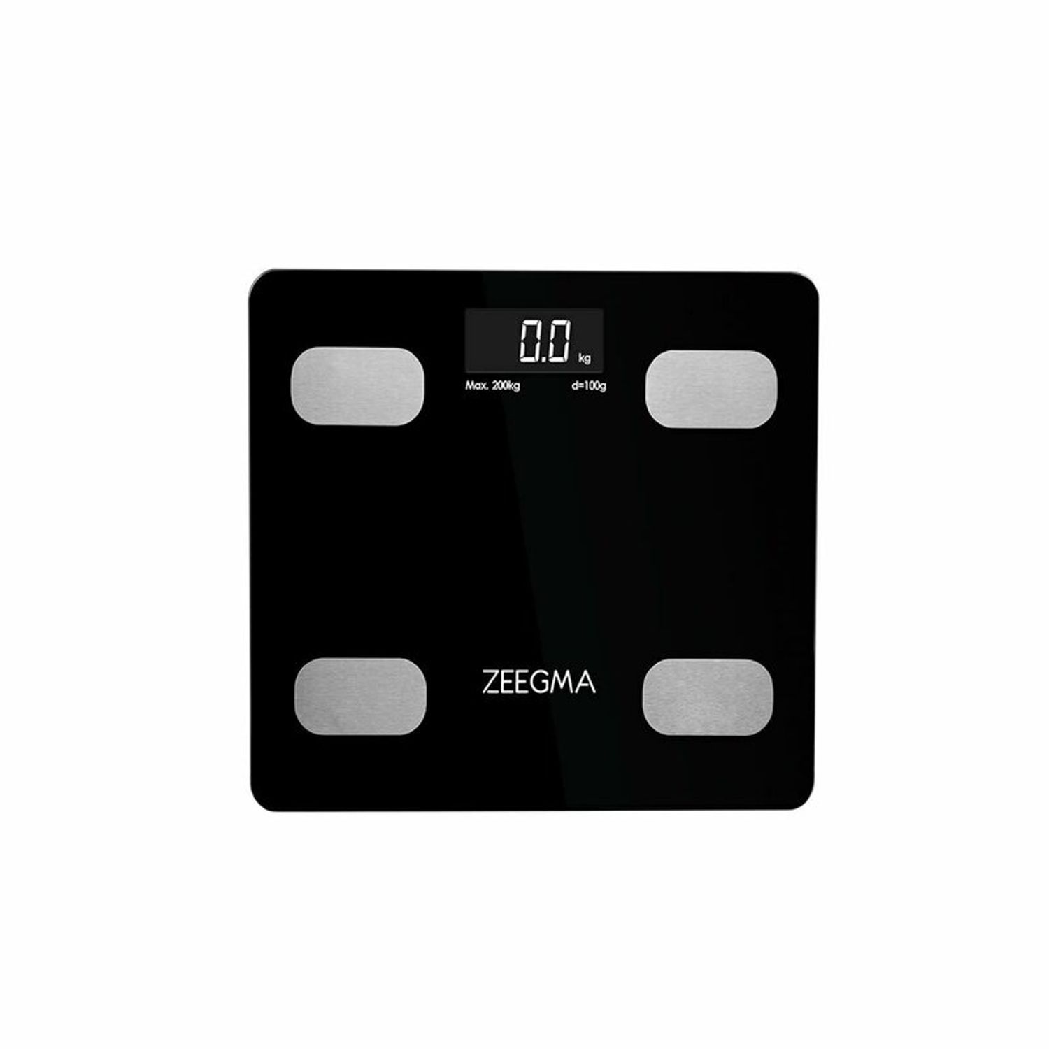 Zeegma - Cantar inteligent cu Bluetooth, Gewit, Negru fotografia produsului