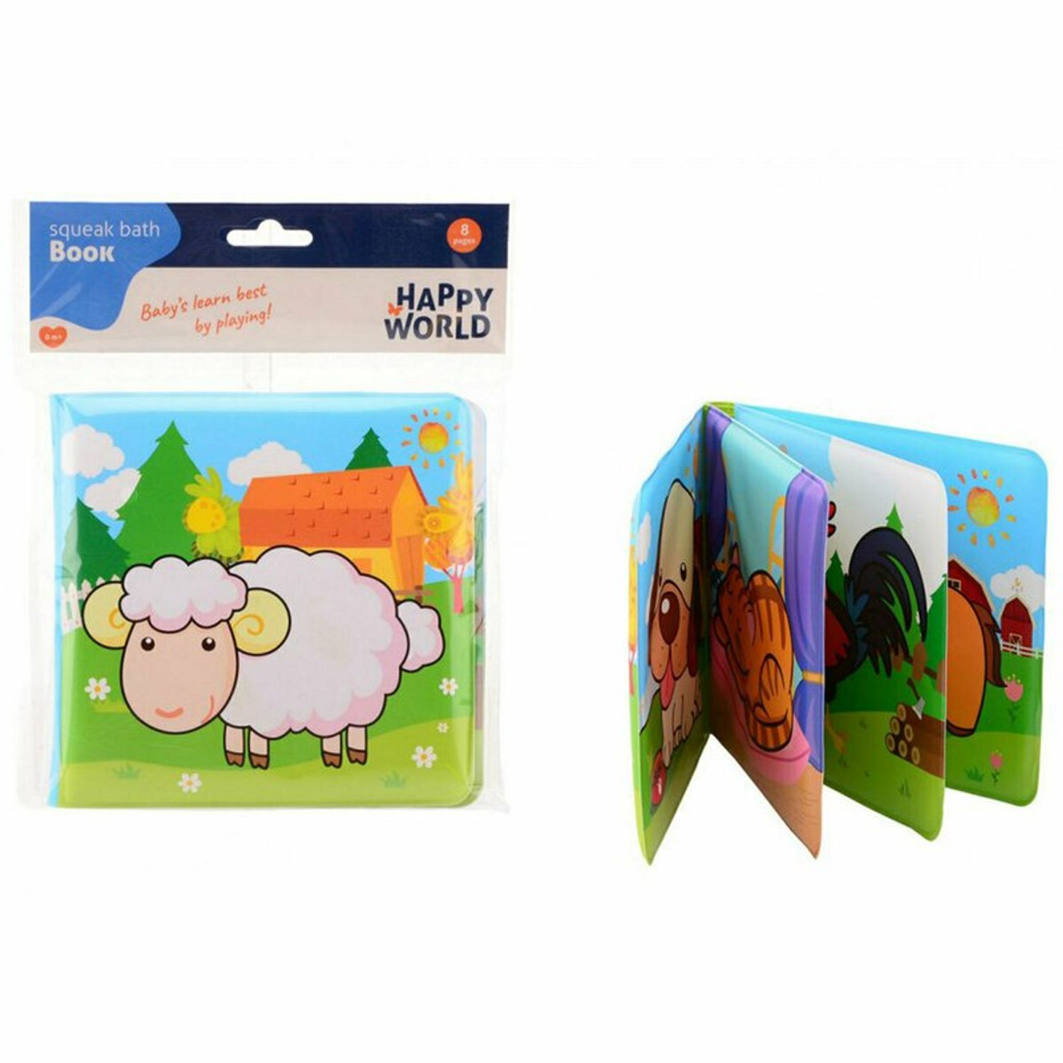 Happy World - Carte plutitoare ferma fotografia produsului