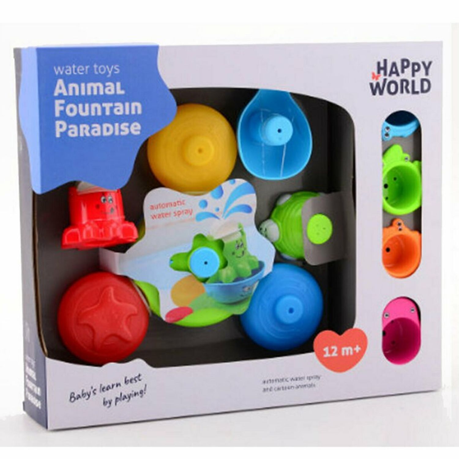 Happy World - Set de joaca fantana animalelor fotografia produsului View 3 L
