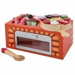Joueco - Cuptor pizza din lemn, 25 piese fotografia produsului View 2 S