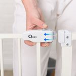 Qmini - Poarta siguranta Thor, 68-105 cm, Alb fotografia produsului View 4 S