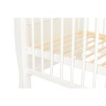Qmini - Patut din lemn Julia Lux 120x60 cm, multifunctional, Alb + Saltea 8 cm fotografia produsului View 12 S