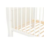 Qmini - Patut din lemn Julia Lux 120x60 cm, multifunctional, Alb + Saltea 8 cm fotografia produsului View 11 S