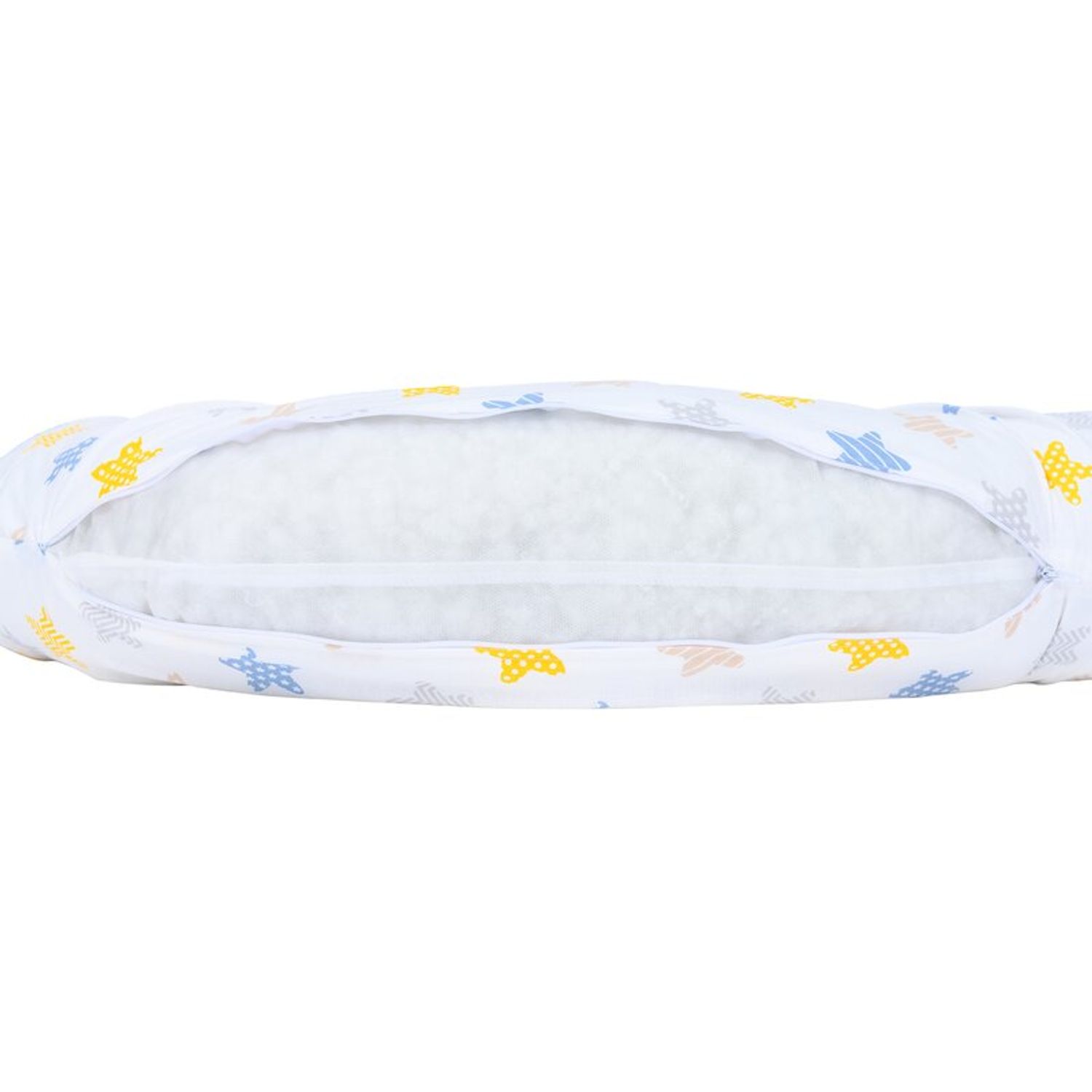 BabyNeeds - Perna multifunctionala Enjoy, Cu husa detasabila din bumbac, Stelute multicolore fotografia produsului View 2 L