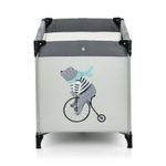 Petite&Mars - Patut pliant Nyja Teddy Biker, Grey fotografia produsului View 4 S