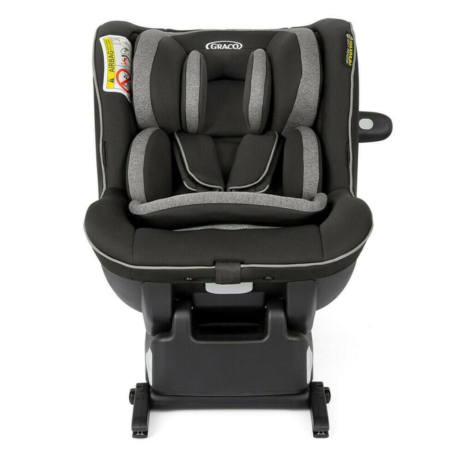 Graco - Scaun auto Ascent i-Size + Baza Isofix, Black fotografia produsului View 3 L