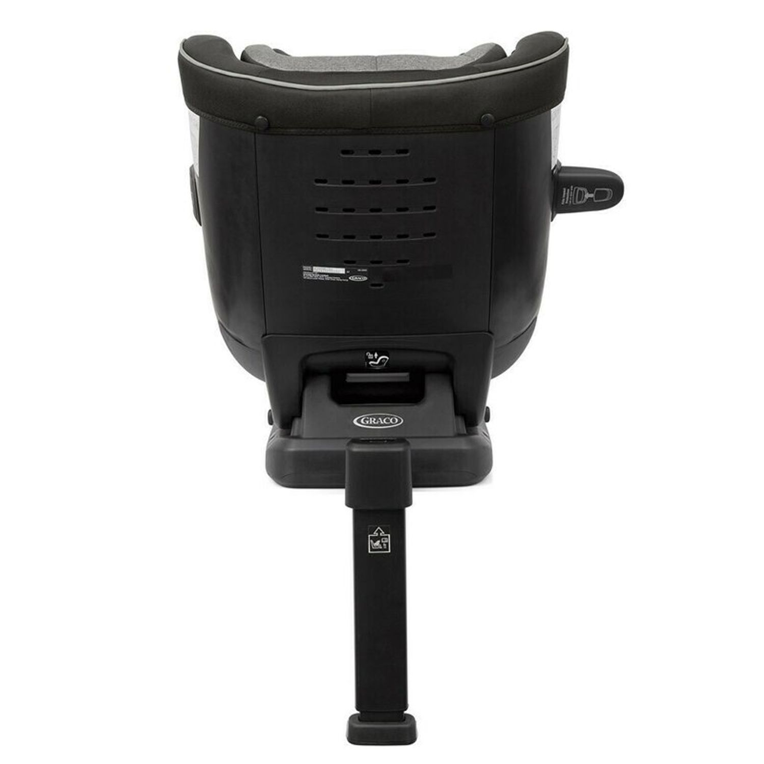 Graco - Scaun auto Ascent i-Size + Baza Isofix, Black fotografia produsului View 4 L