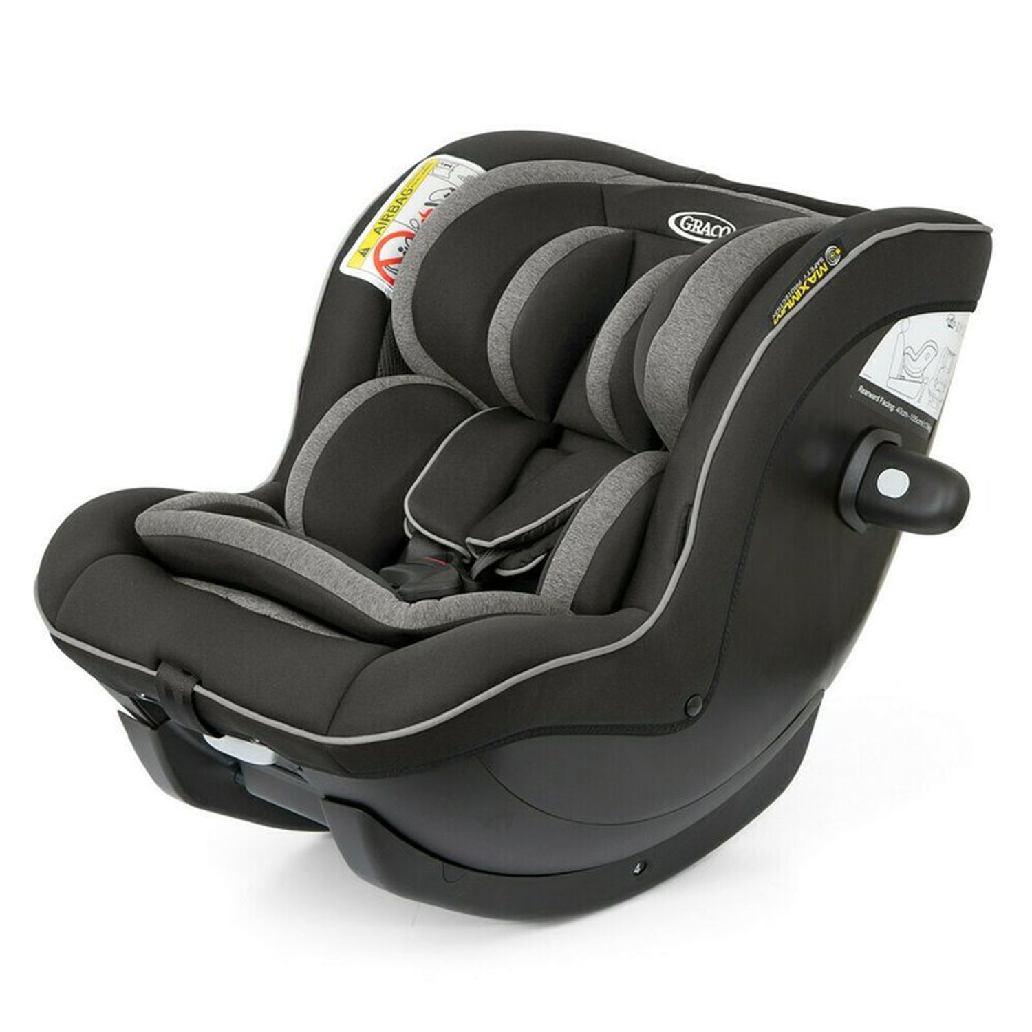 Graco - Scaun auto Ascent i-Size + Baza Isofix, Black fotografia produsului View 2 L