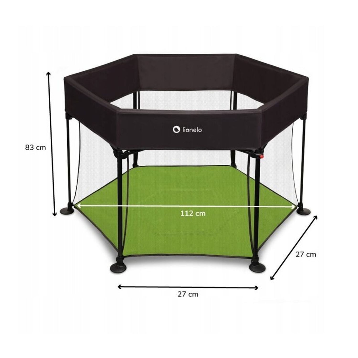 Lionelo - Tarc de joaca Roel, Green Limon fotografia produsului View 2 L