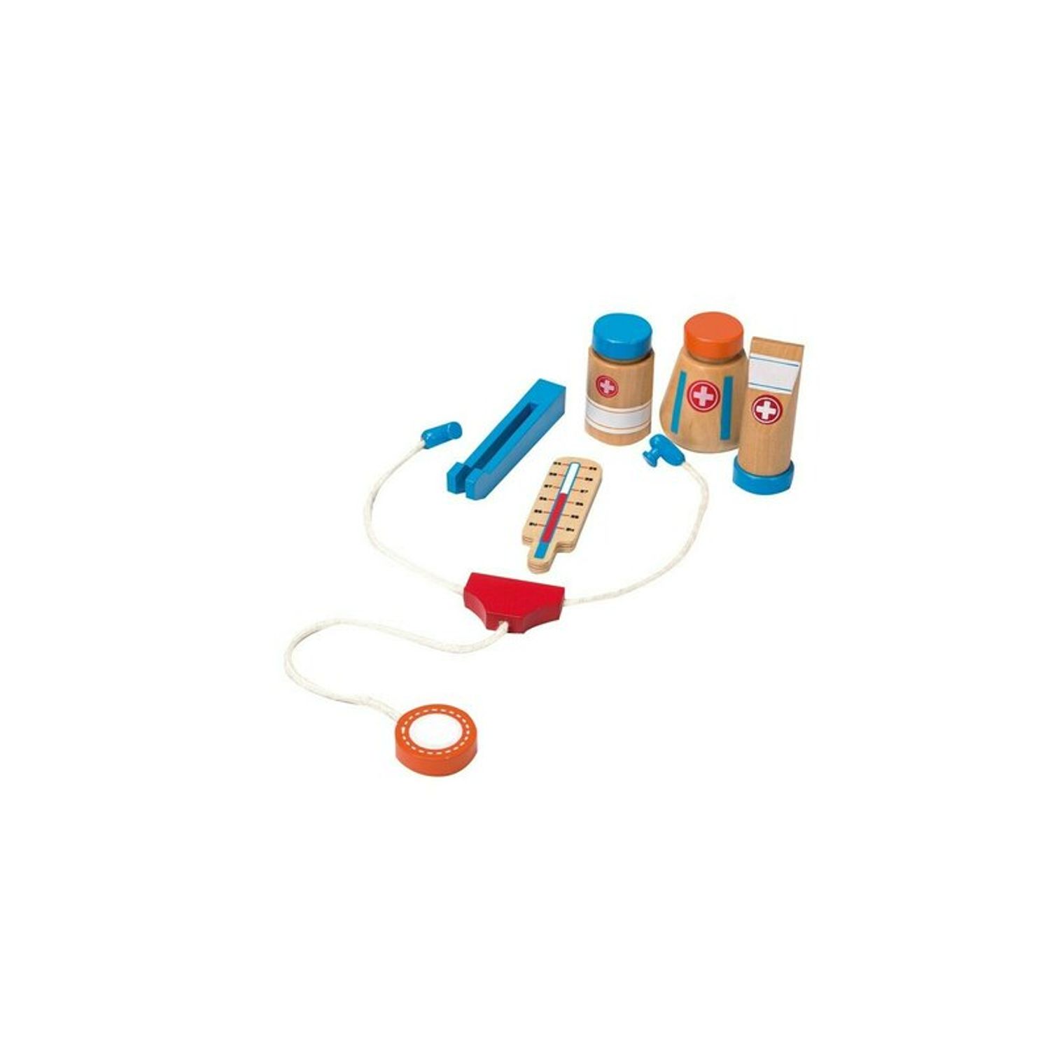 Joueco - Jucarie Set doctor, 8 piese fotografia produsului View 3 L