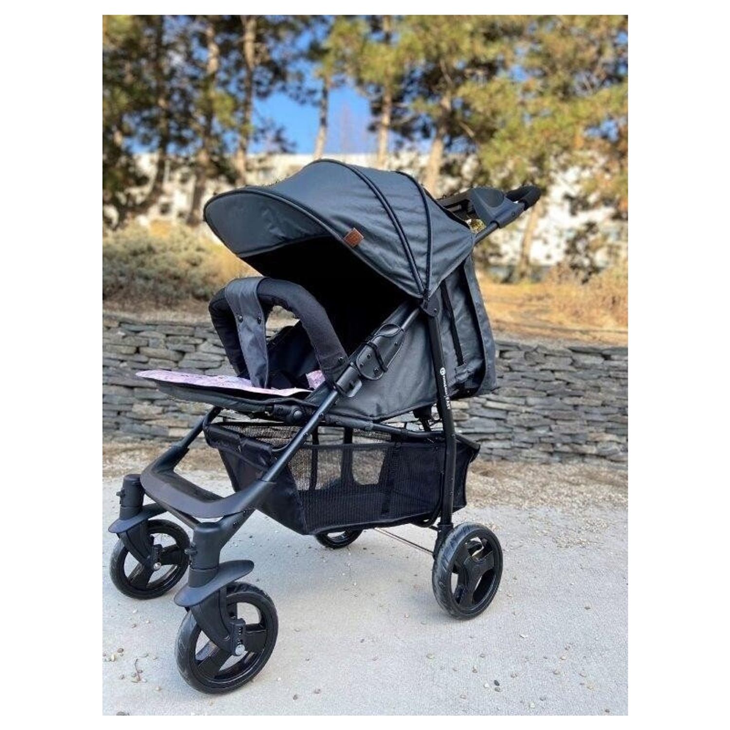 Petite&Mars - Carucior sport Easy, Carbon Grey fotografia produsului View 8 L