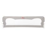 Qmini - Bariera de pat 150 x 42 cm, Rhea, Grey fotografia produsului