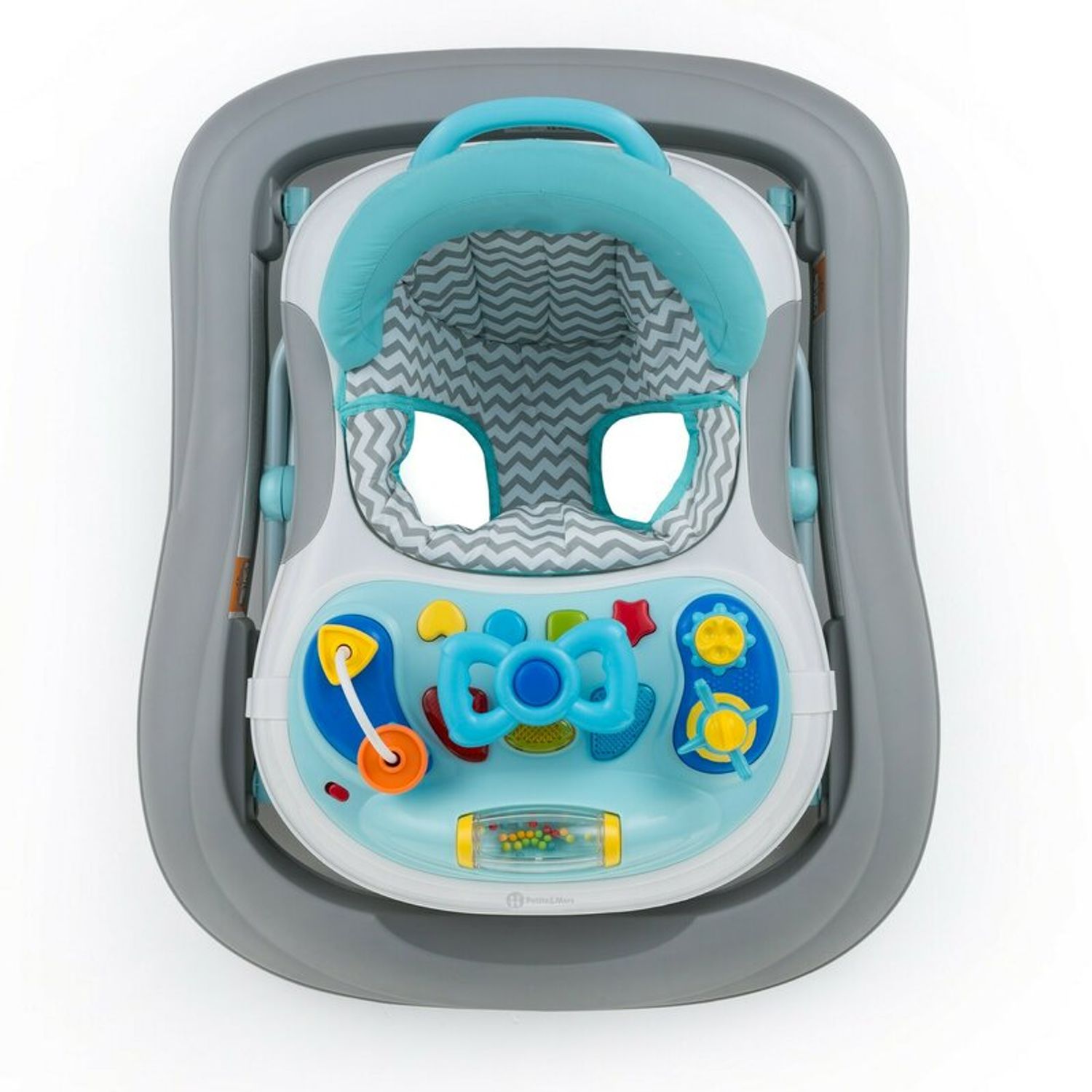 Petite&Mars - Premergator Monty, Chevron Blue fotografia produsului View 4 L