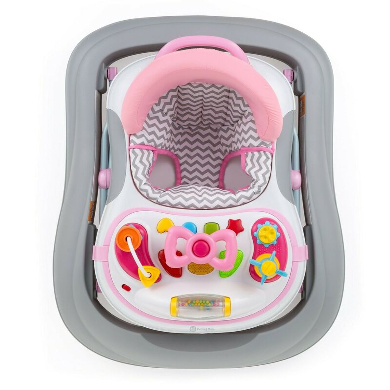 Petite&Mars - Premergator Monty, Chevron Pink fotografia produsului View 4 L