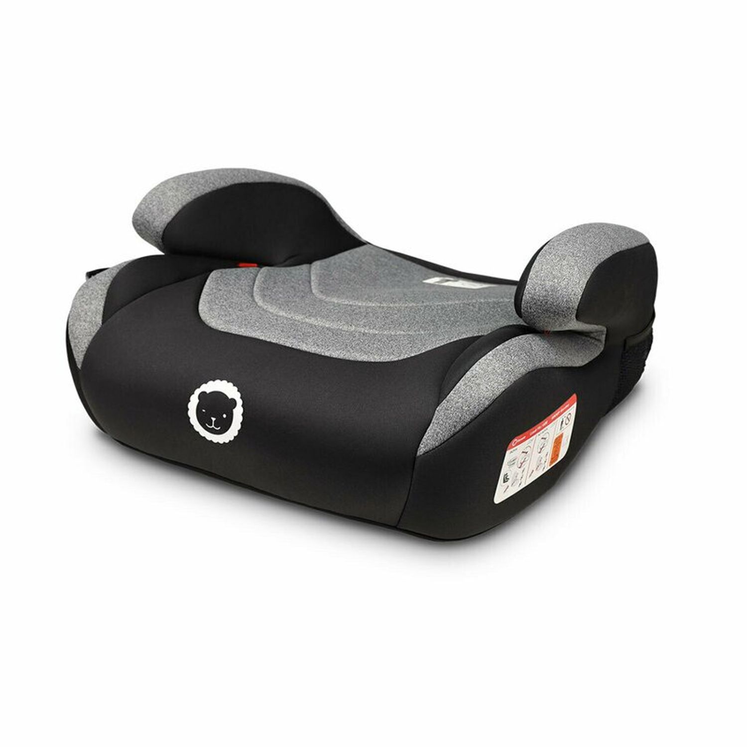 Lionelo - Inaltator auto Luuk Fix, 22-36 Kg, cu Isofix, Gri fotografia produsului