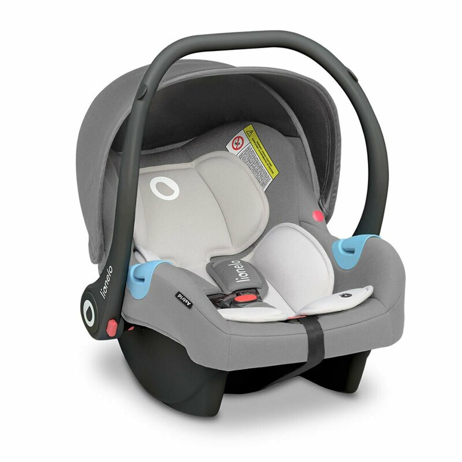 Lionelo - Scaun auto 0-13 Kg Astrid, Grey Stone fotografia produsului