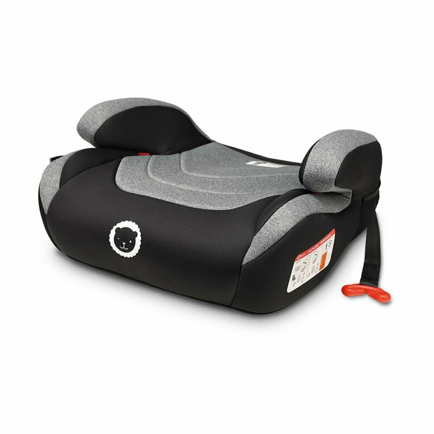 Lionelo - Inaltator auto Luuk Fix, 22-36 Kg, cu Isofix, Gri fotografia produsului View 3 L