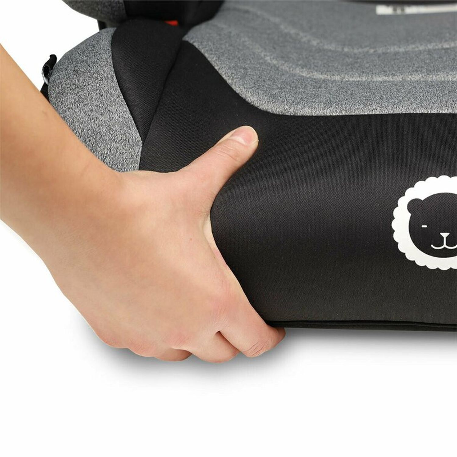 Lionelo - Inaltator auto Luuk Fix, 22-36 Kg, cu Isofix, Gri fotografia produsului View 7 L
