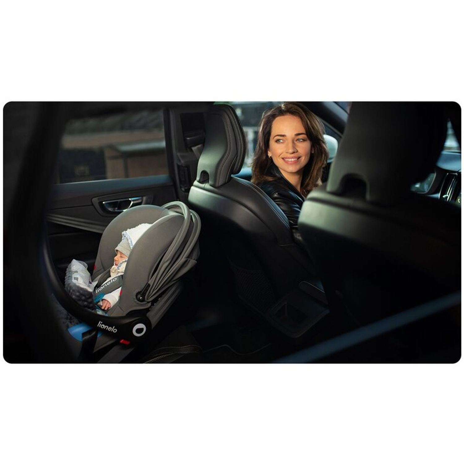 Lionelo - Scaun auto 0-13 Kg Astrid, Grey Stone fotografia produsului View 12 L