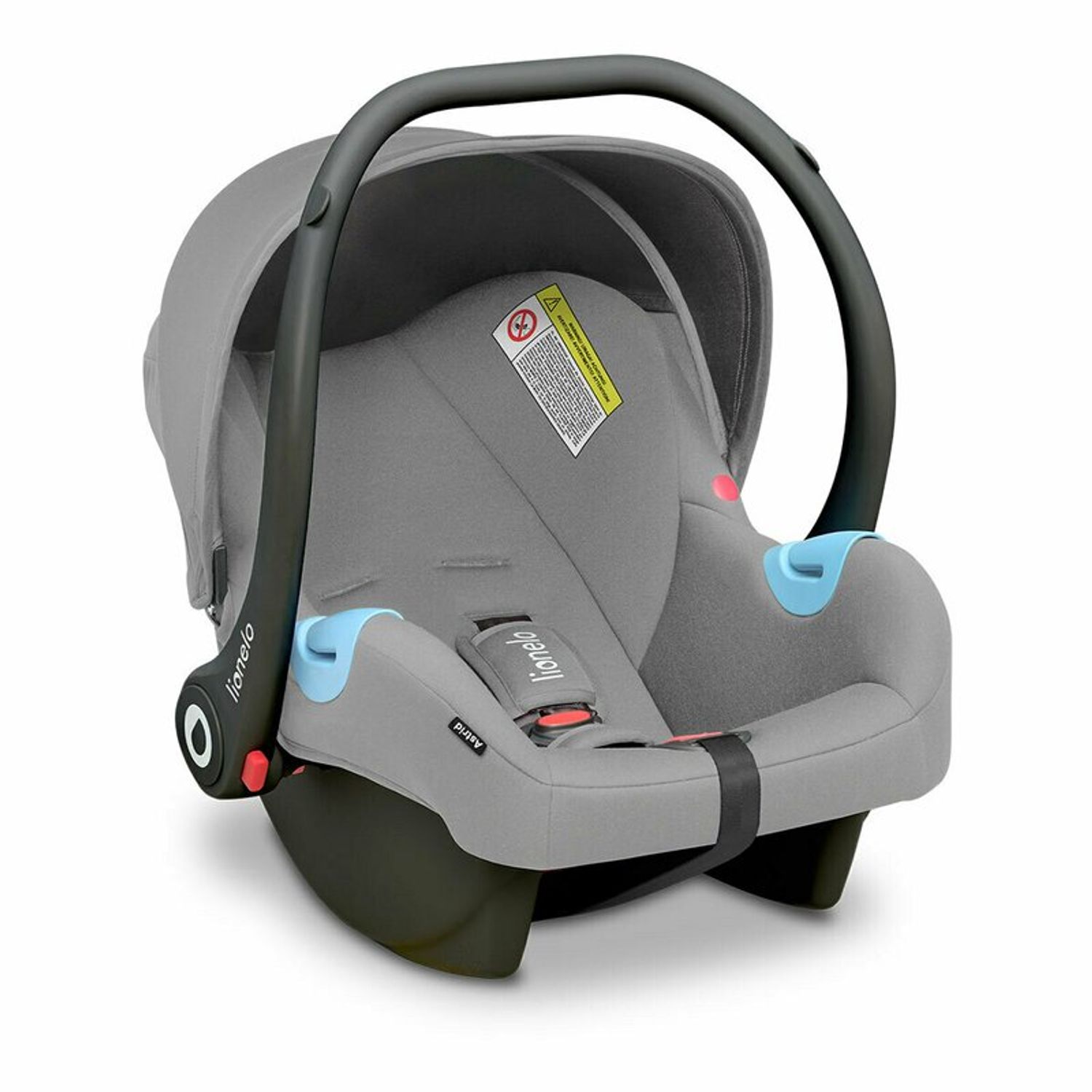 Lionelo - Scaun auto 0-13 Kg Astrid, Grey Stone fotografia produsului View 6 L