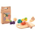 Joueco - Set legume feliate, 14 piese fotografia produsului
