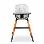 Lionelo - Scaun de masa Reglabil Mona Onyx, Negru fotografia produsului View 4 S