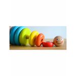 Joueco - Piramida din lemn Curcubeu, 8 piese fotografia produsului View 5 S