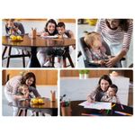 Lionelo - Scaun de masa Reglabil Mona Onyx, Negru fotografia produsului View 19 S