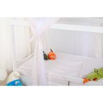BabyNeeds - Patut din lemn Casuta 160x80 cm, Alb fotografia produsului View 12 S
