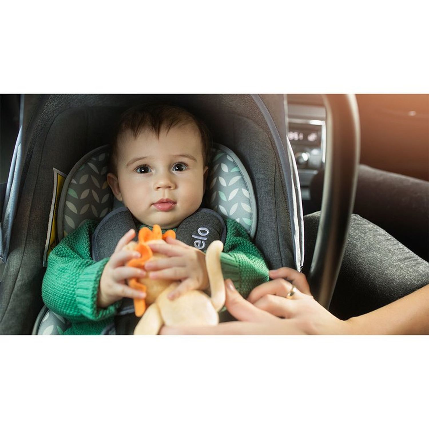 Lionelo - Scaun auto Noa Plus Sand, 0-13 Kg, Bej fotografia produsului View 12 L