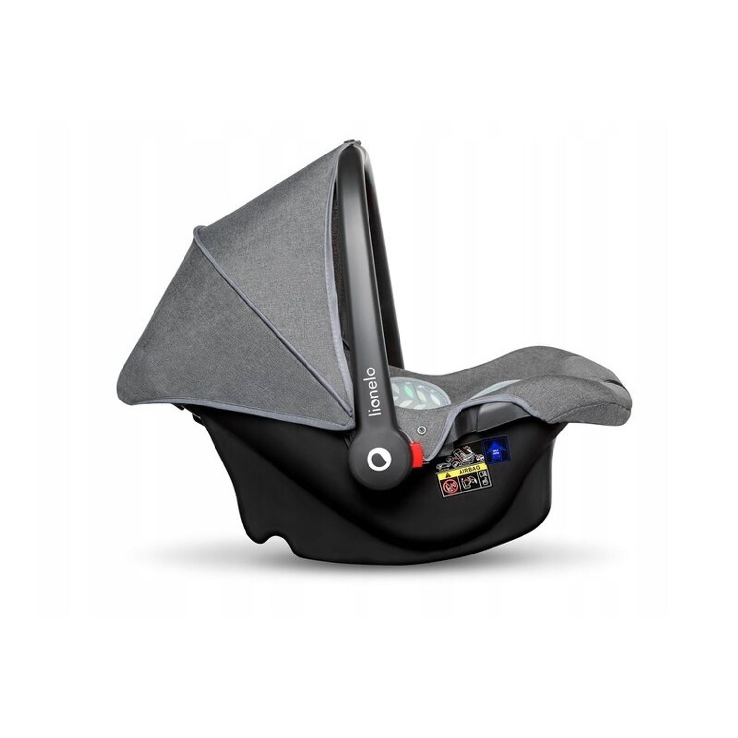 Lionelo - Scaun auto Noa Plus Scandi, 0-13 Kg, Gri fotografia produsului View 5 L