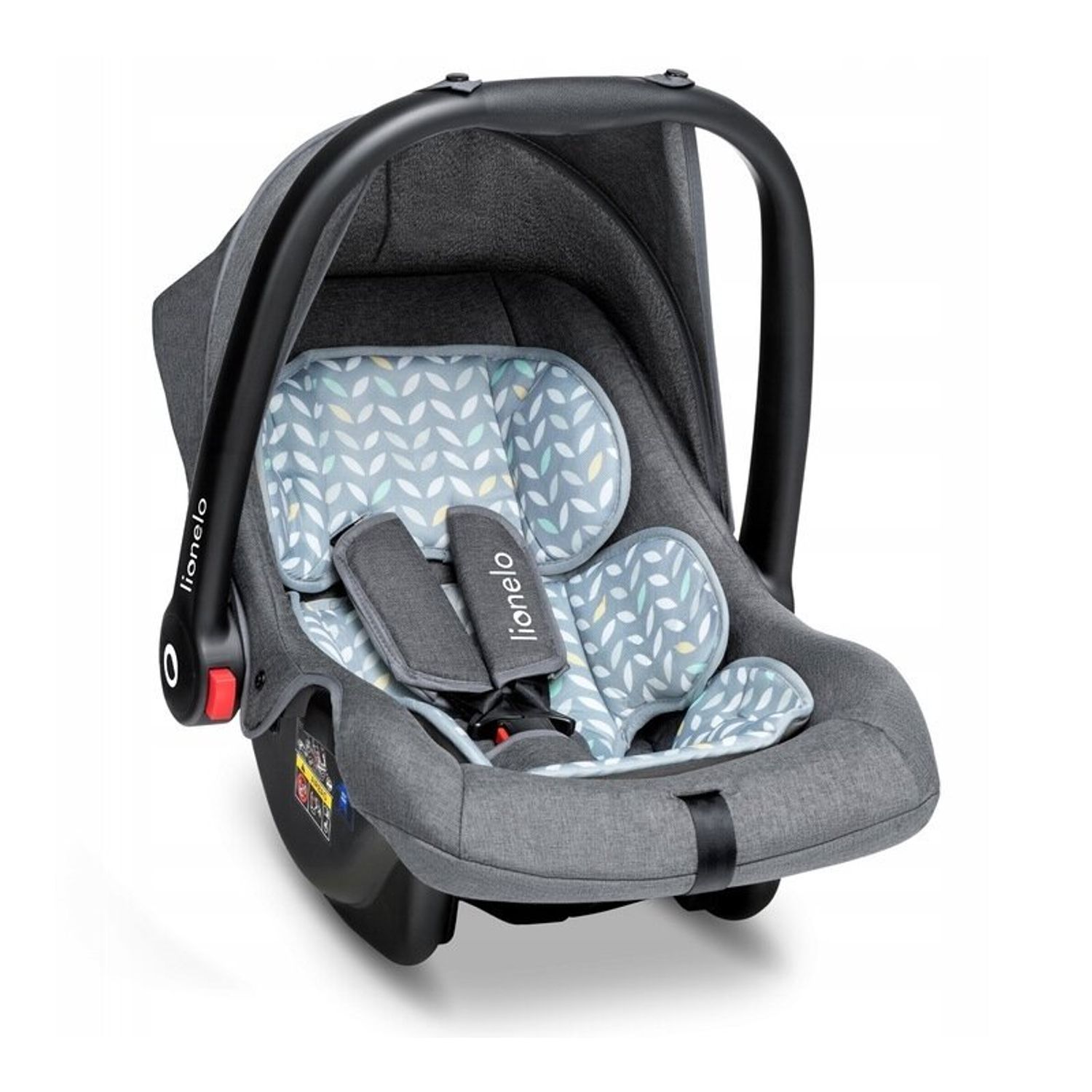 Lionelo - Scaun auto Noa Plus Scandi, 0-13 Kg, Gri fotografia produsului View 3 L