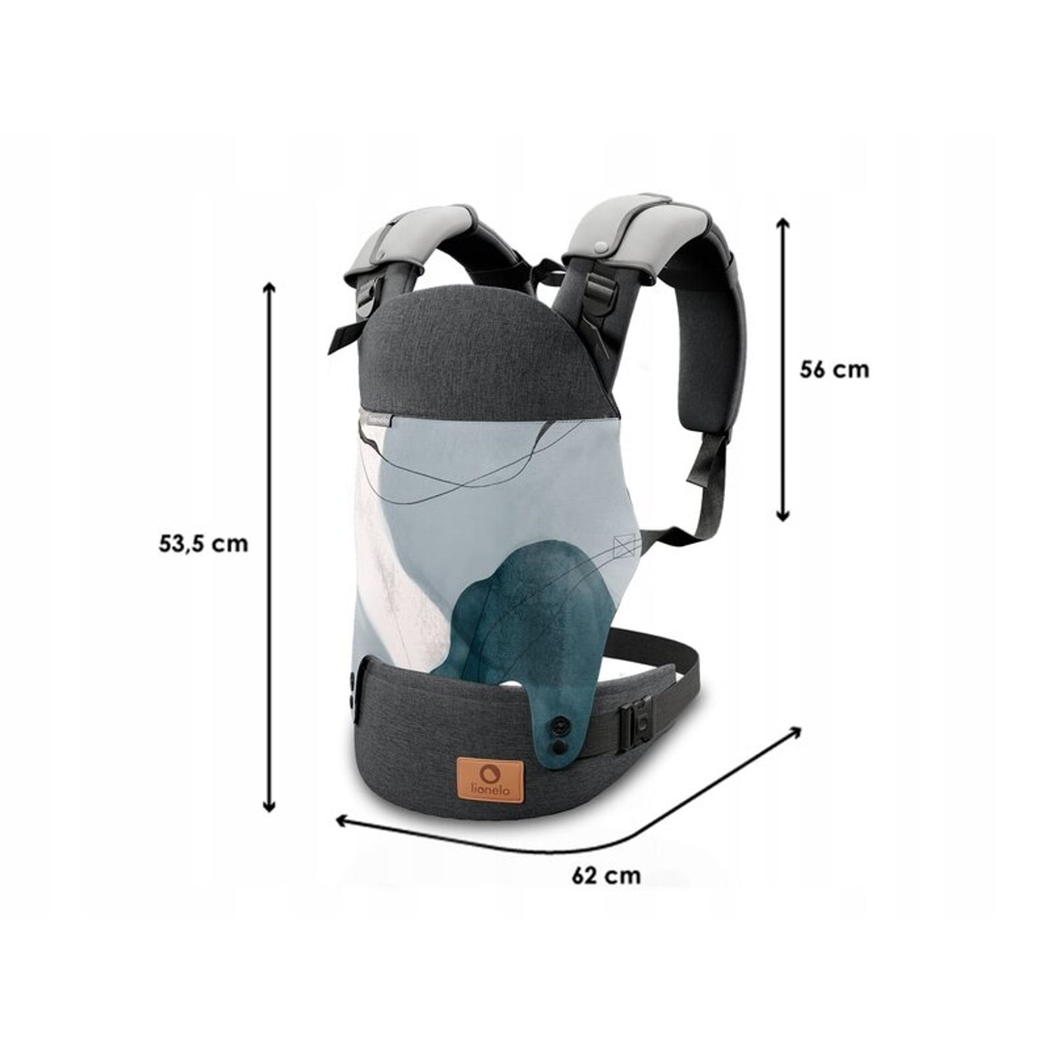 Lionelo - Marsupiu 2 in 1 Margareet, Q Essence fotografia produsului View 2 L