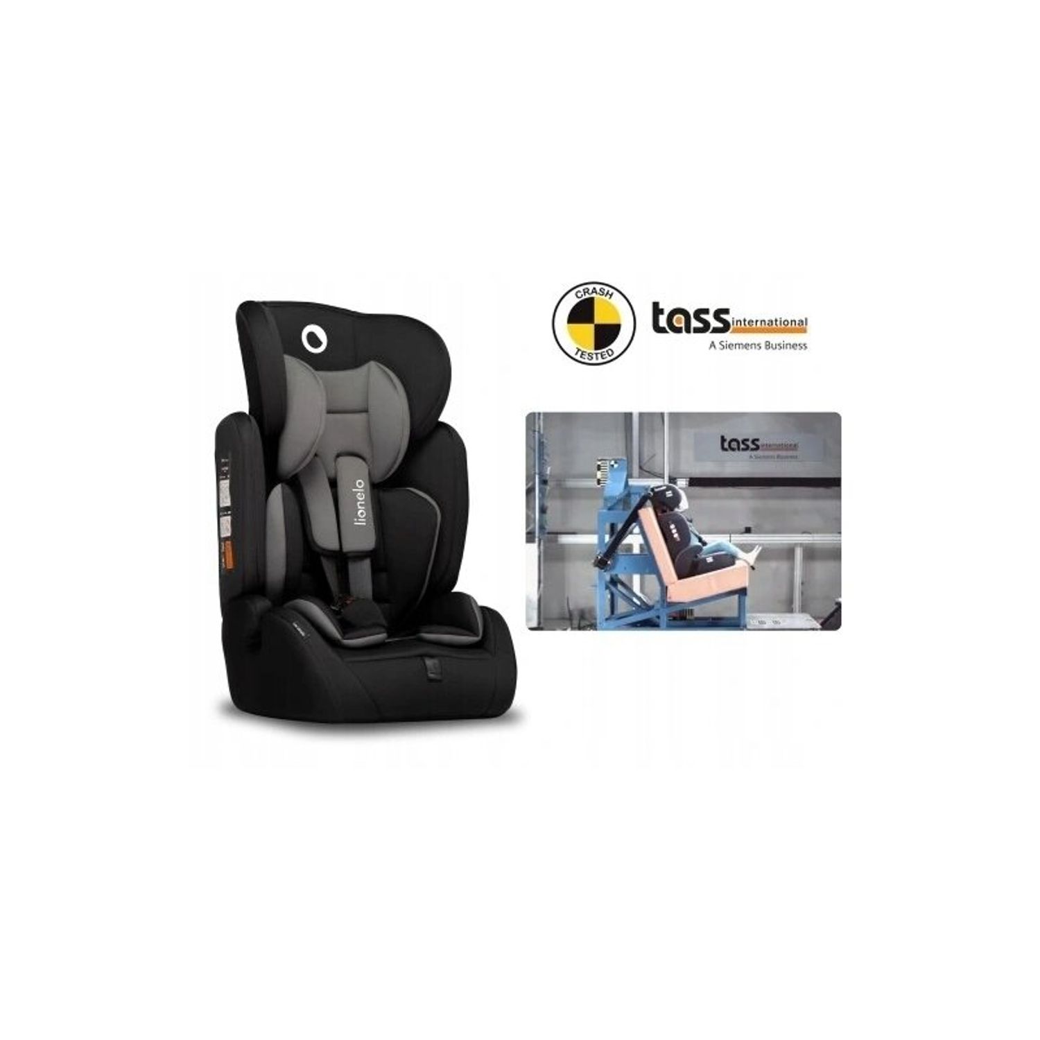 Lionelo - Scaun auto Levi Simple, 9-36 Kg, Negru fotografia produsului View 20 L