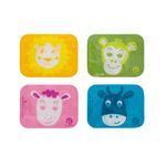 Petite&Mars - Set 4 pungi reutilizabile pentru mancare Papoo fotografia produsului View 2 S