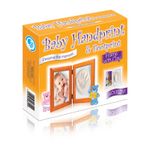 Baby HandPrint - Memory Frame White fotografia produsului View 5 S