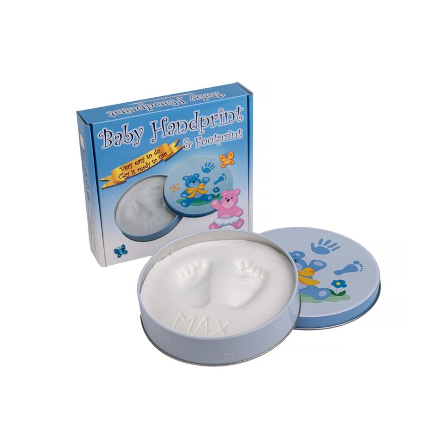 Baby HandPrint - Dream Box Blue fotografia produsului View 3 L
