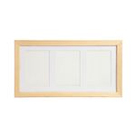 Baby HandPrint - Double Memory Frame Natur fotografia produsului View 2 S