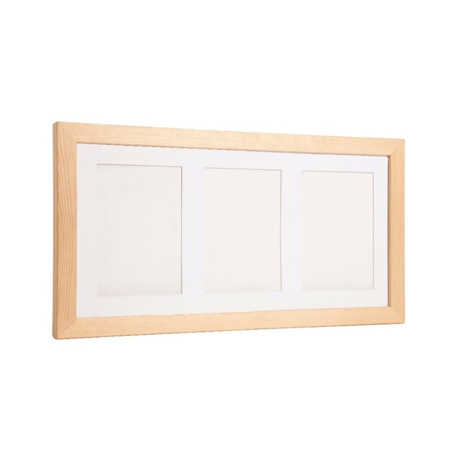 Baby HandPrint - Double Memory Frame Natur fotografia produsului View 3 L