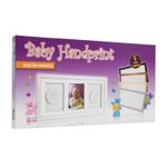 Baby HandPrint - Double Memory Frame Natur fotografia produsului View 4 S