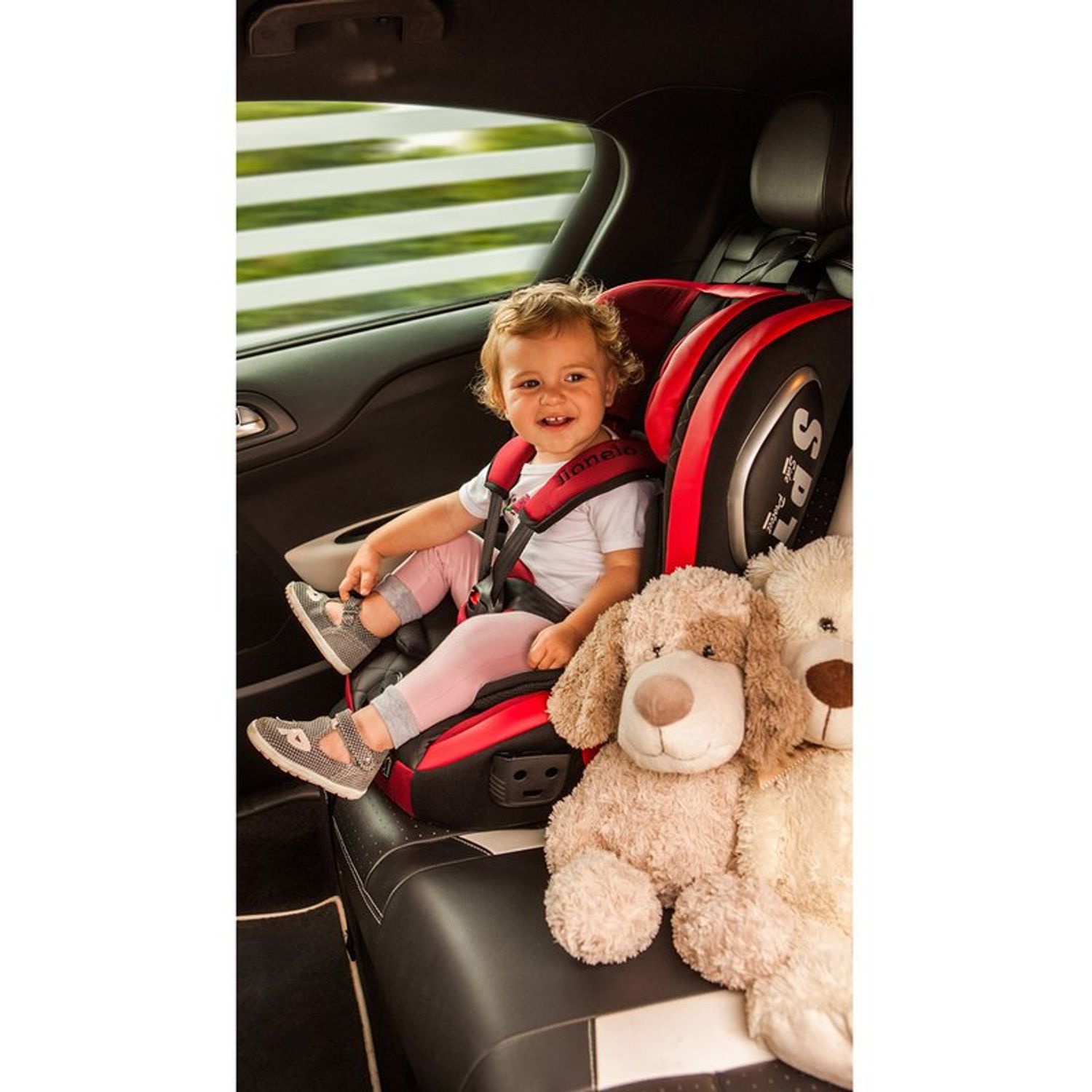 Lionelo - Scaun auto copii Jasper, cu Isofix, 9-36 Kg, Grey fotografia produsului View 15 L