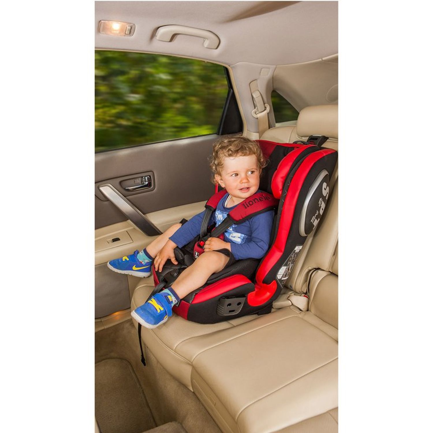 Lionelo - Scaun auto copii Jasper, cu Isofix, 9-36 Kg, Grey fotografia produsului View 13 L