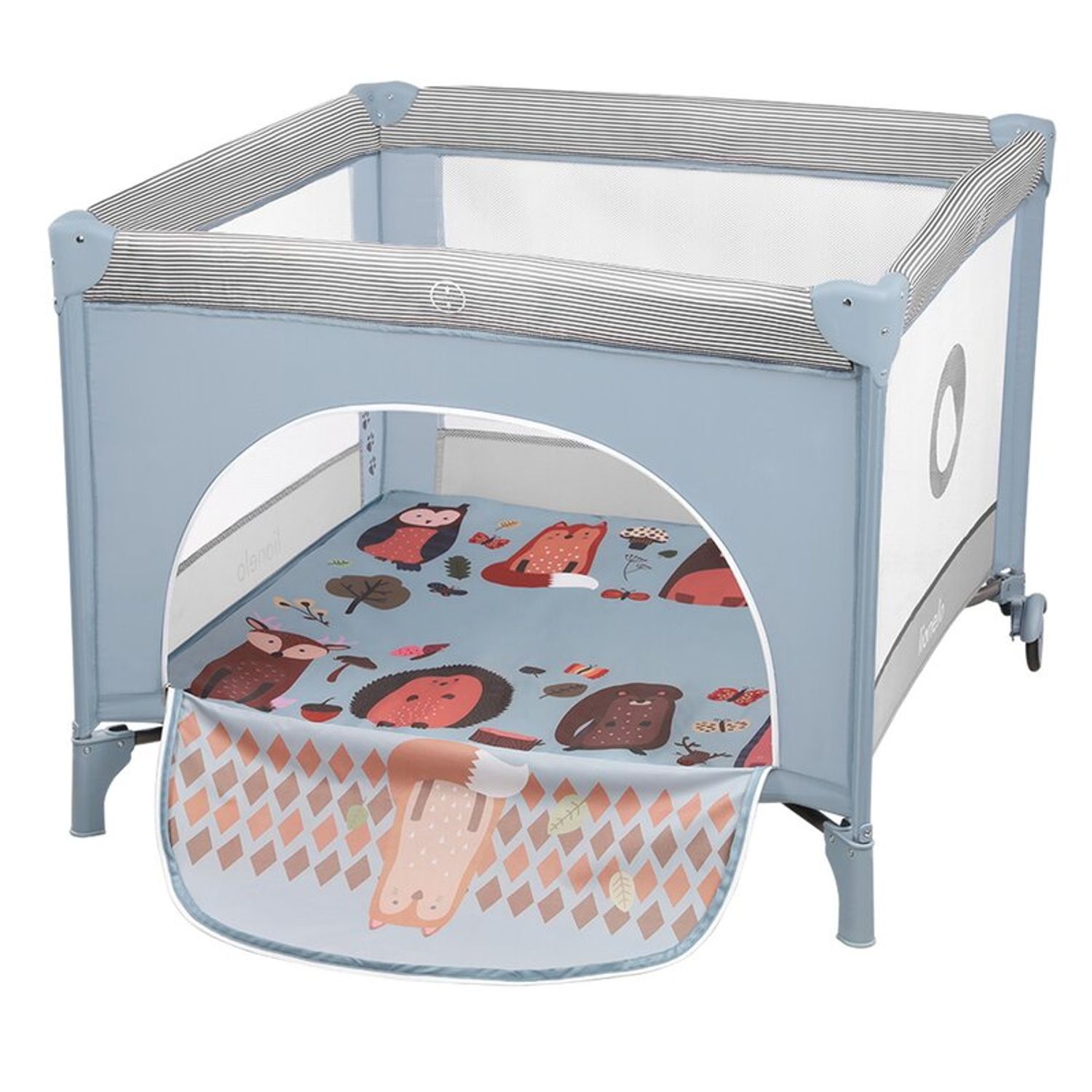 Lionelo - Tarc de joaca Sofie, 100 x 100 cm, Blue Sky fotografia produsului View 4 L