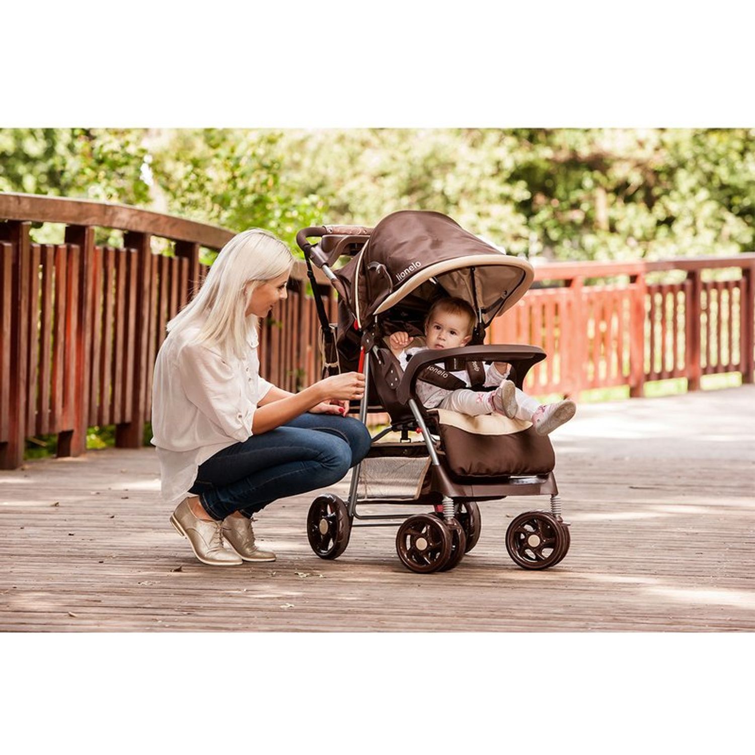 Lionelo - Carucior sport Emma Plus Grey fotografia produsului View 10 L